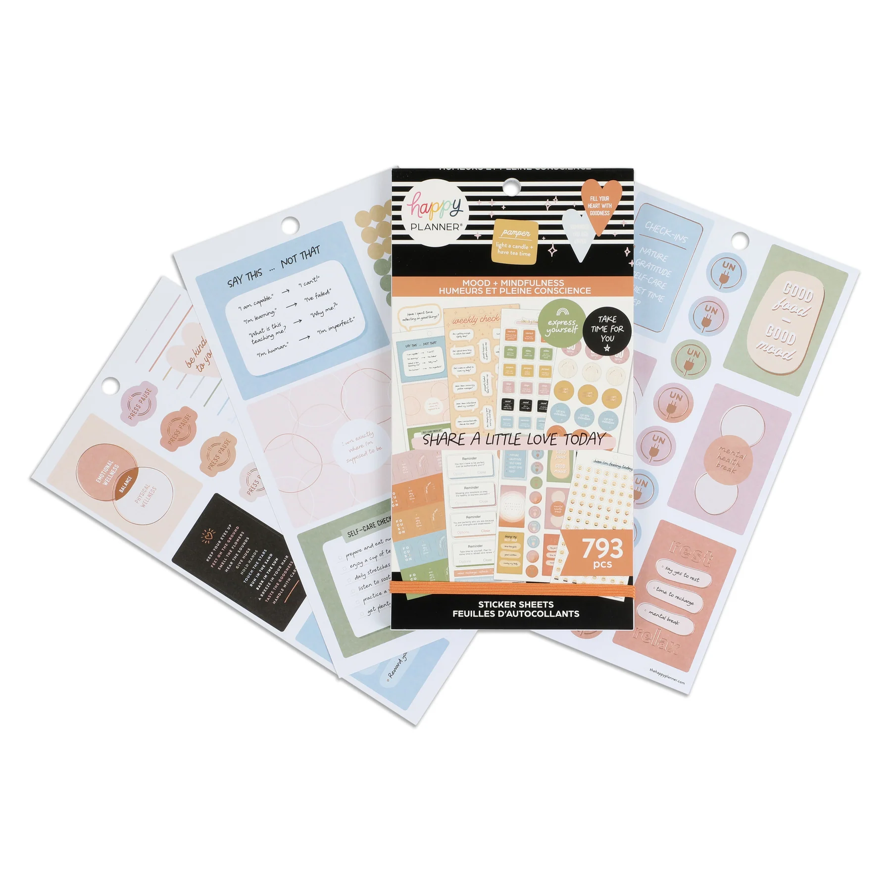 Value Pack Stickers - Mood + Mindfulness - Image 2