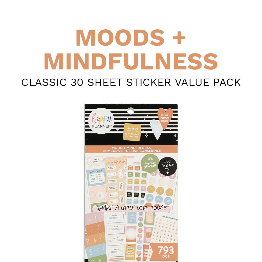 Value Pack Stickers - Mood + Mindfulness - Image 8
