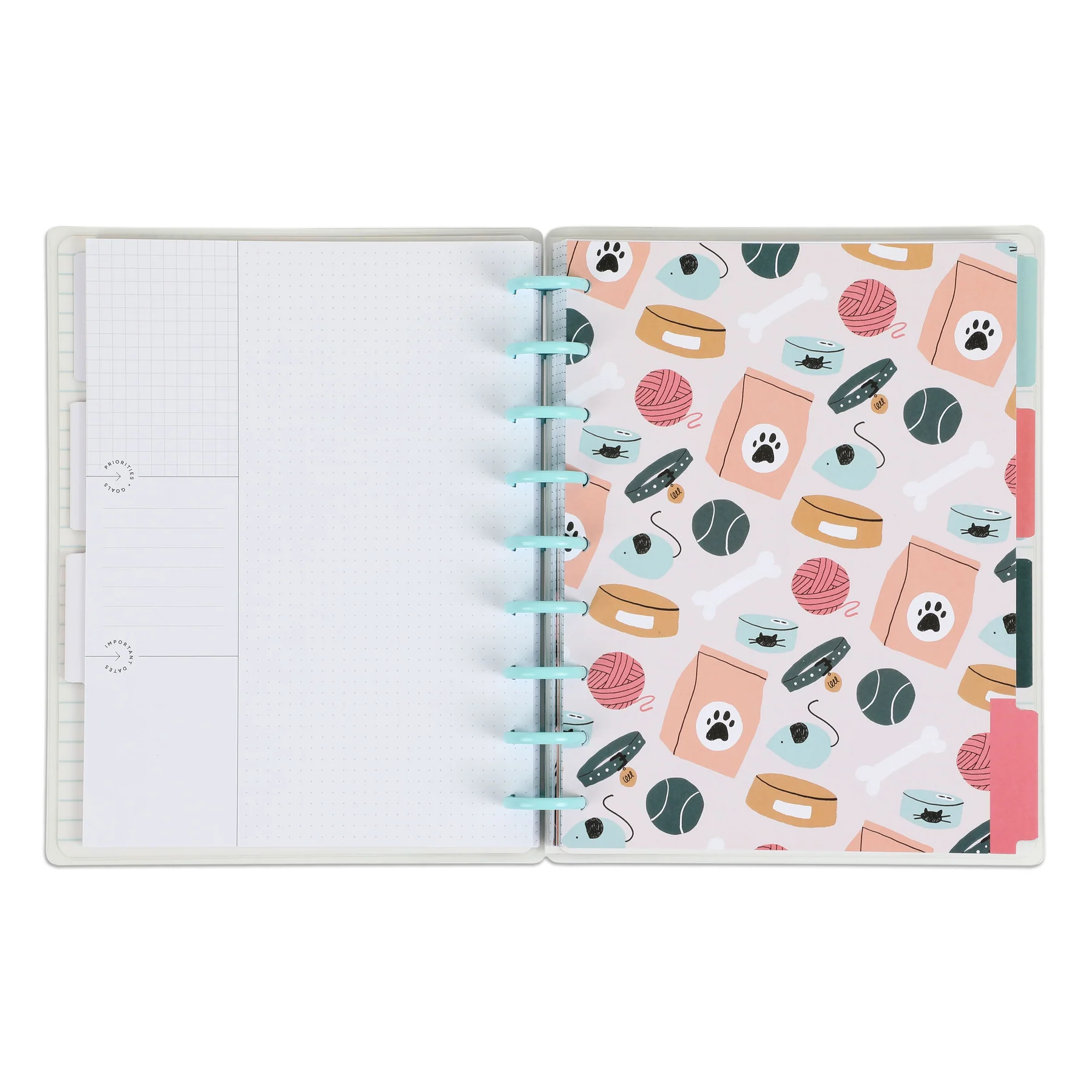 Undated Playful Pets Happy Planner - Classic Checklist Layout - 12 Months - Image 2
