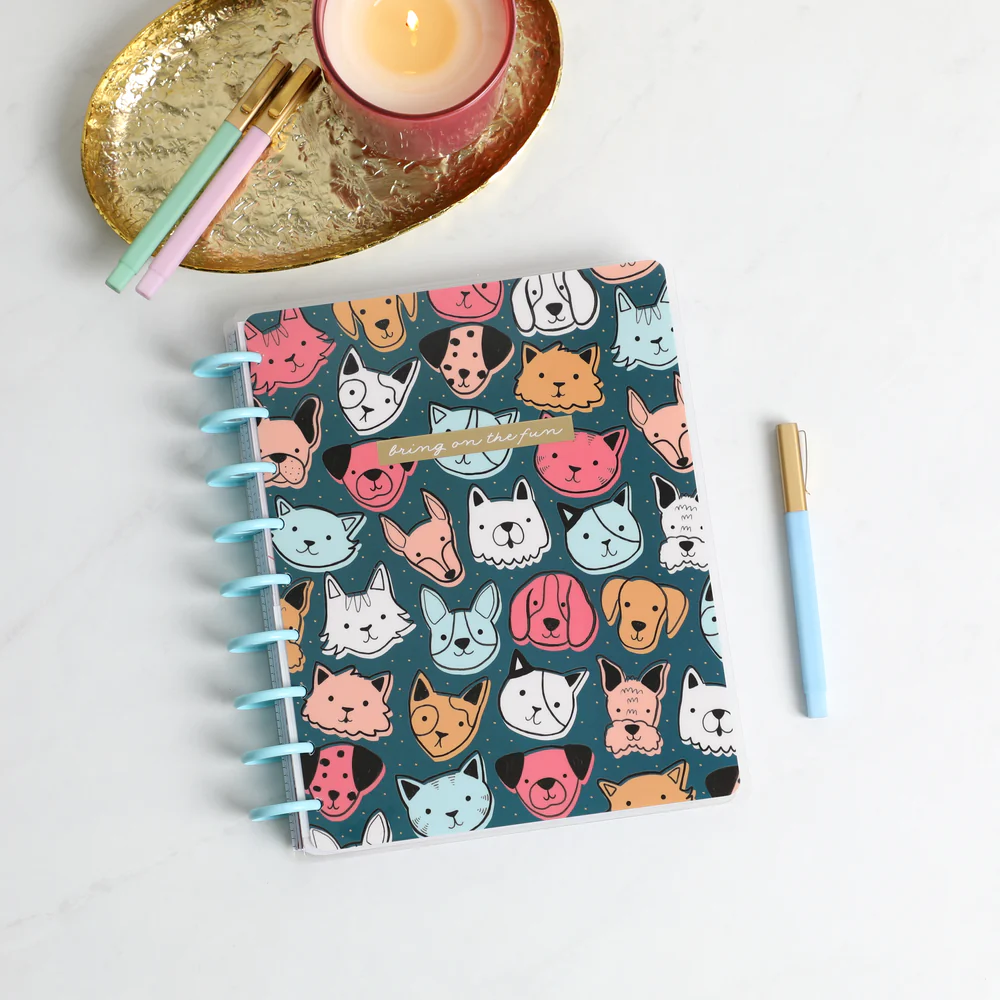 Undated Playful Pets Happy Planner - Classic Checklist Layout - 12 Months - Image 5