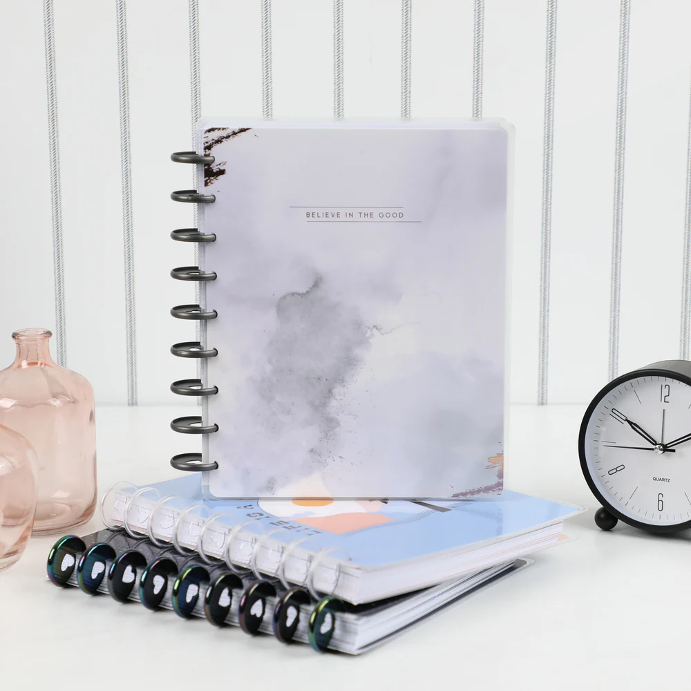 Undated Soft Watercolor Happy Planner - Classic Horizontal Layout - 12 Months - Image 5