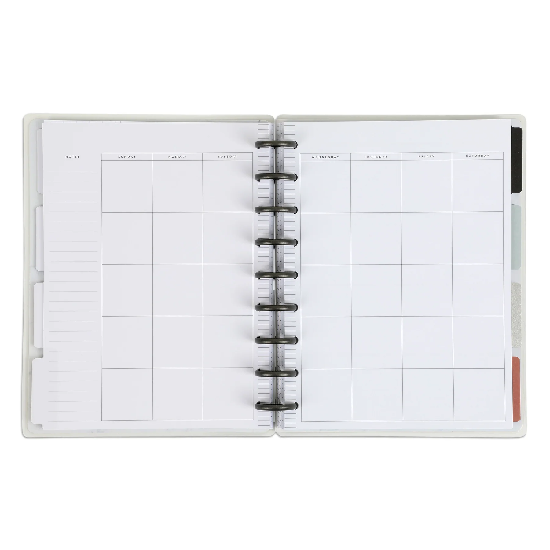 Undated Soft Watercolor Happy Planner - Classic Horizontal Layout - 12 Months - Image 6