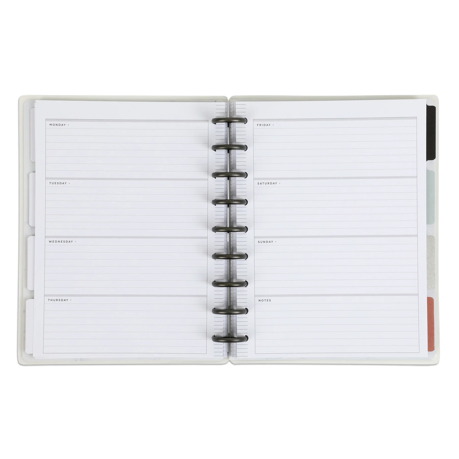 Undated Soft Watercolor Happy Planner - Classic Horizontal Layout - 12 Months - Image 7