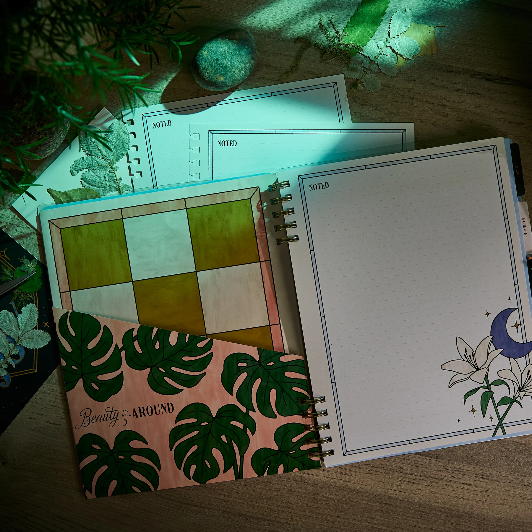 Tinted Mosaic - Big Customizable Spiral Accessory Pack - Image 3