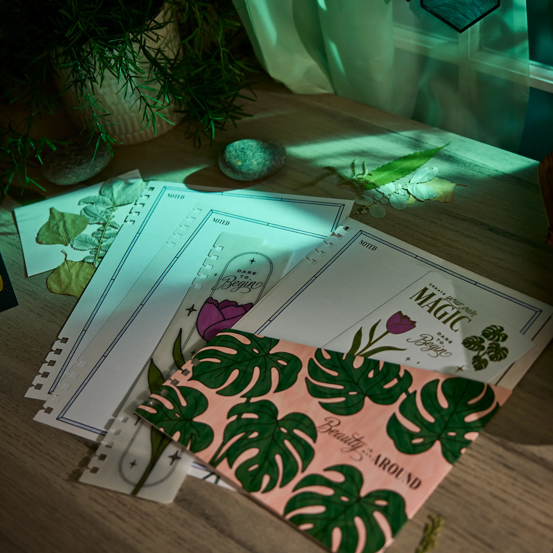 Tinted Mosaic - Big Customizable Spiral Accessory Pack - Image 4