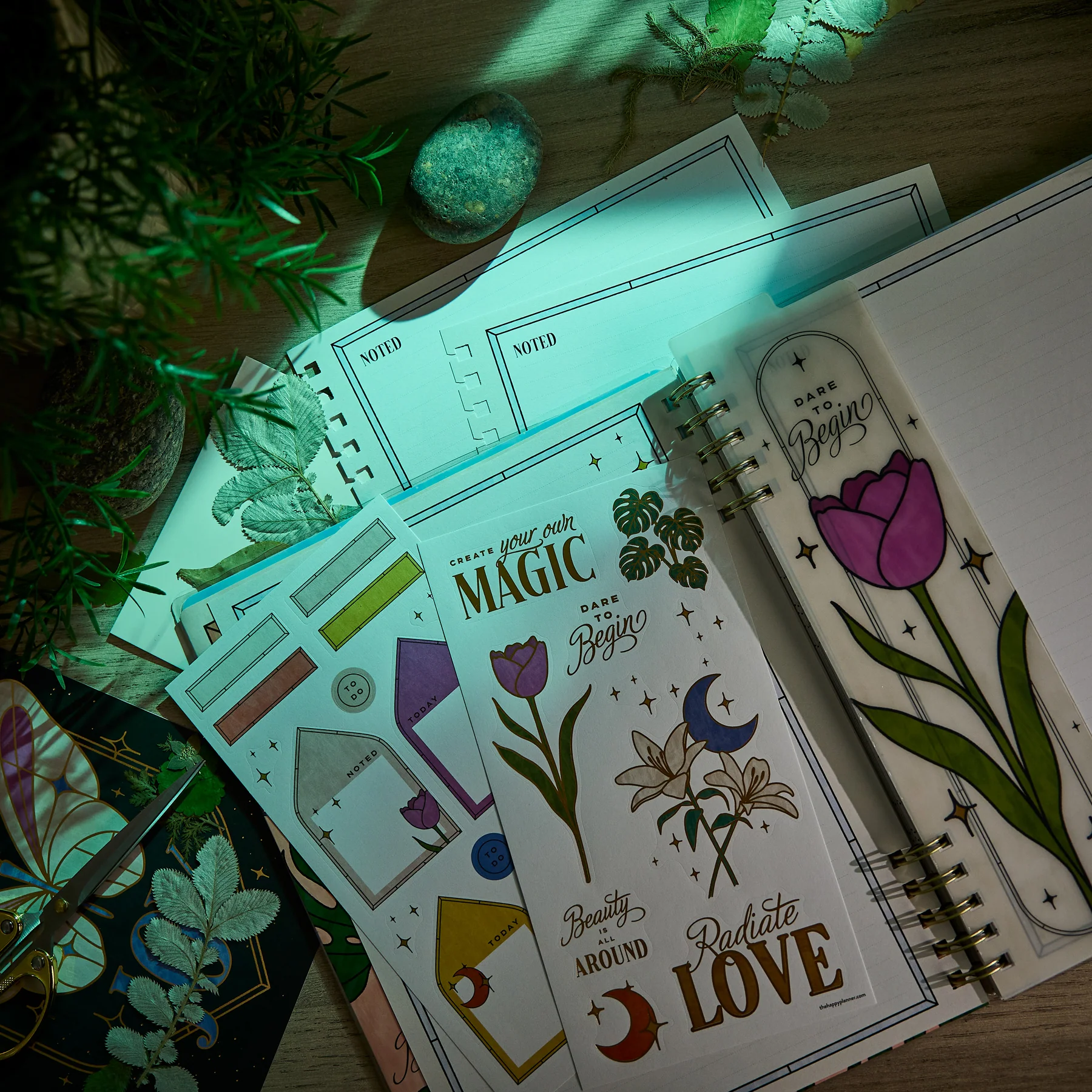 Tinted Mosaic - Big Customizable Spiral Accessory Pack - Image 5