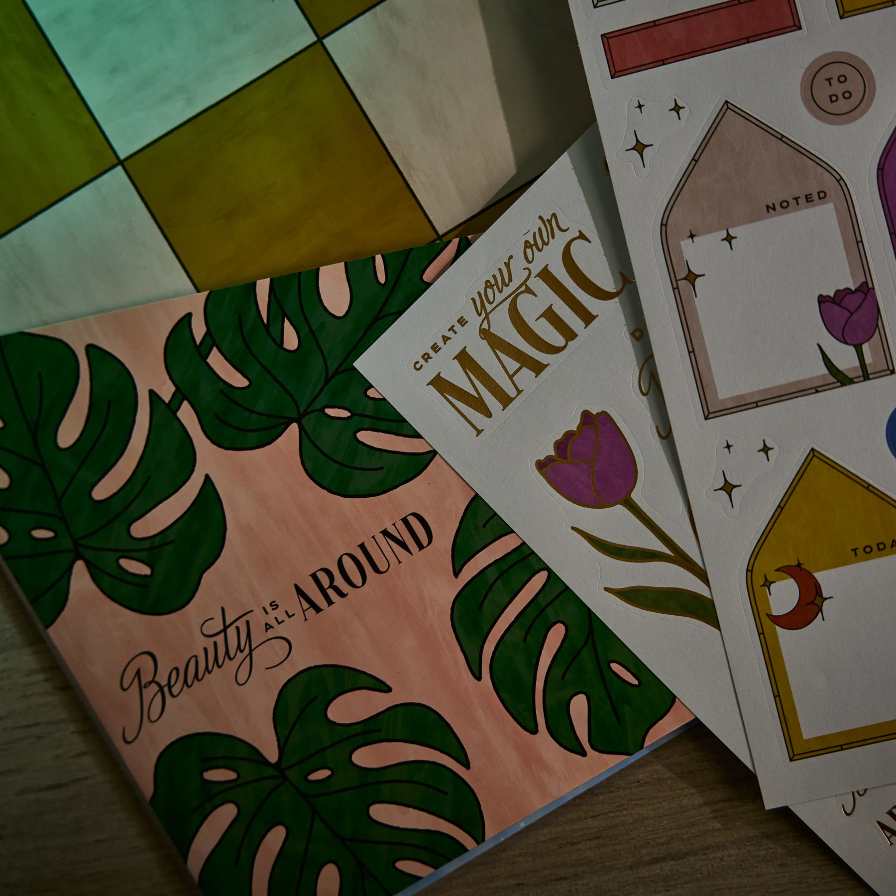Tinted Mosaic - Big Customizable Spiral Accessory Pack - Image 7