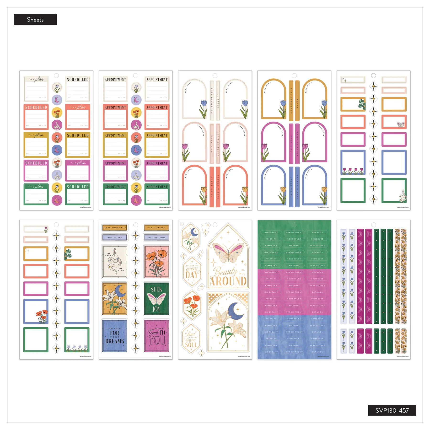 Tinted Mosaic - Value Pack Stickers - Image 12