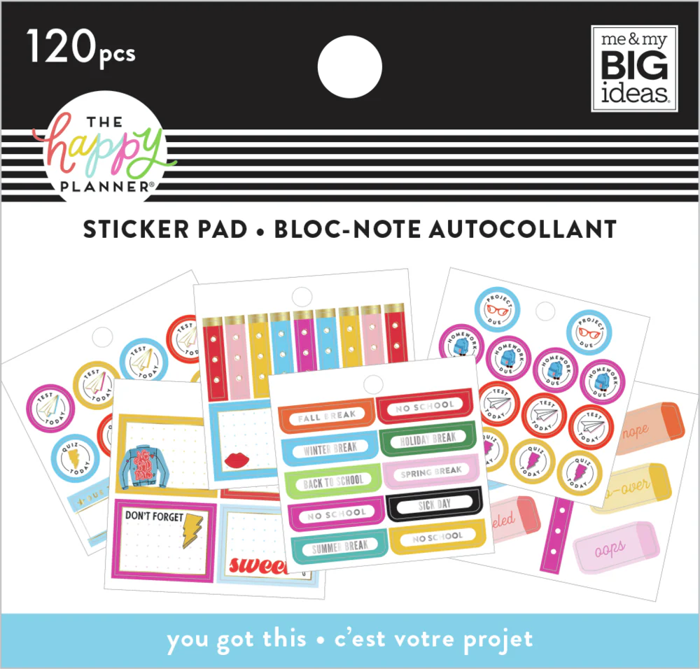 Tiny Sticker Pad - You Got This Student