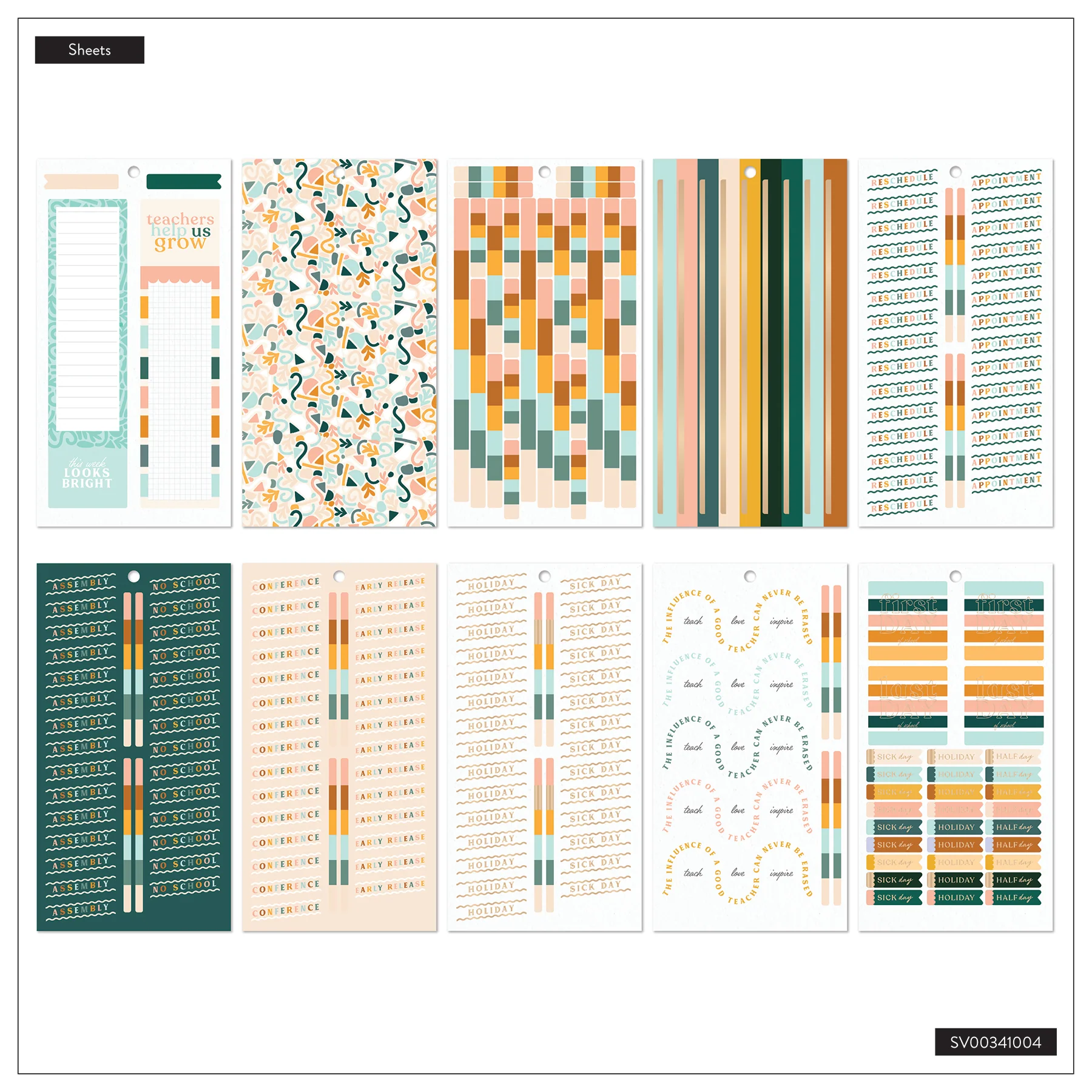 Trendy Teacher - Value Pack Stickers - Big - Image 10