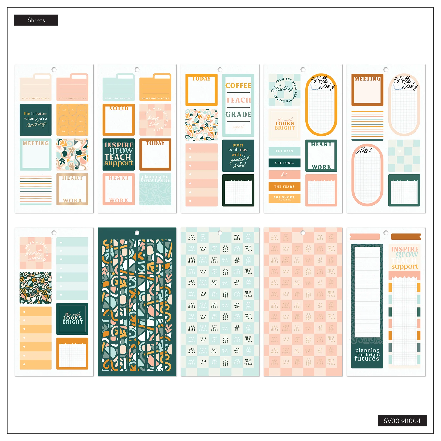 Trendy Teacher - Value Pack Stickers - Big - Image 8