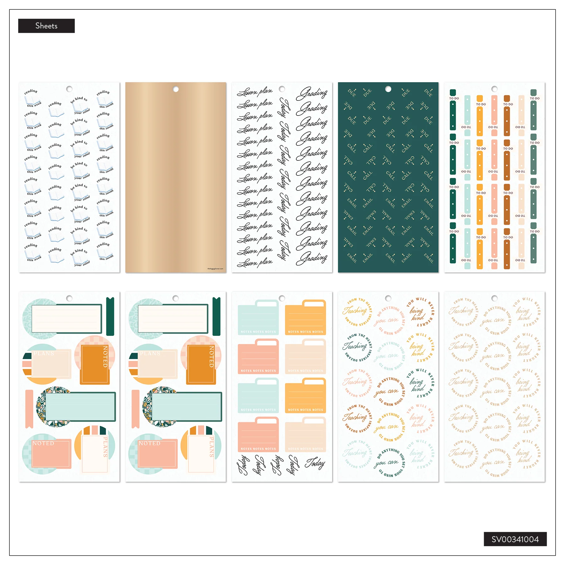 Trendy Teacher - Value Pack Stickers - Big - Image 9