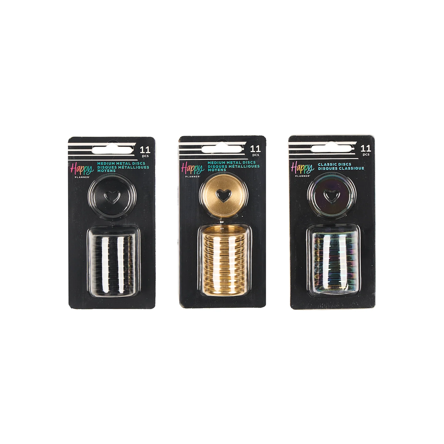 Trio Disc Set - Medium Metal + Plastic Disc Gift Set - Image 8