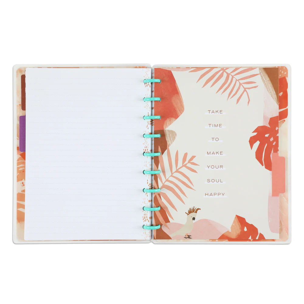 Tropical Boho Classic Notebook - Dot Lined Pages - 60 Sheets - Image 2
