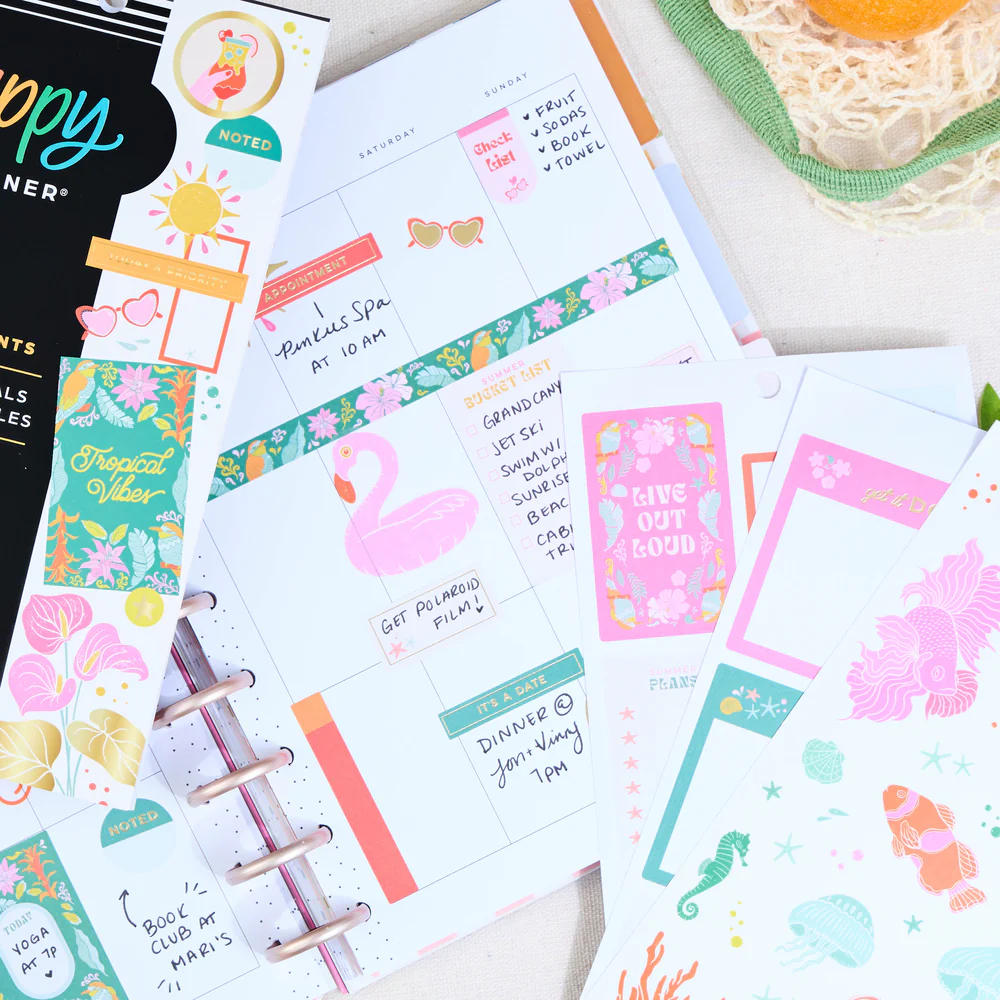 Tropical Florals - Value Pack Stickers - Image 2