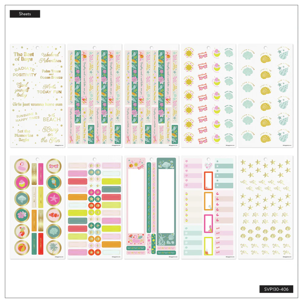 Tropical Florals - Value Pack Stickers - Image 8