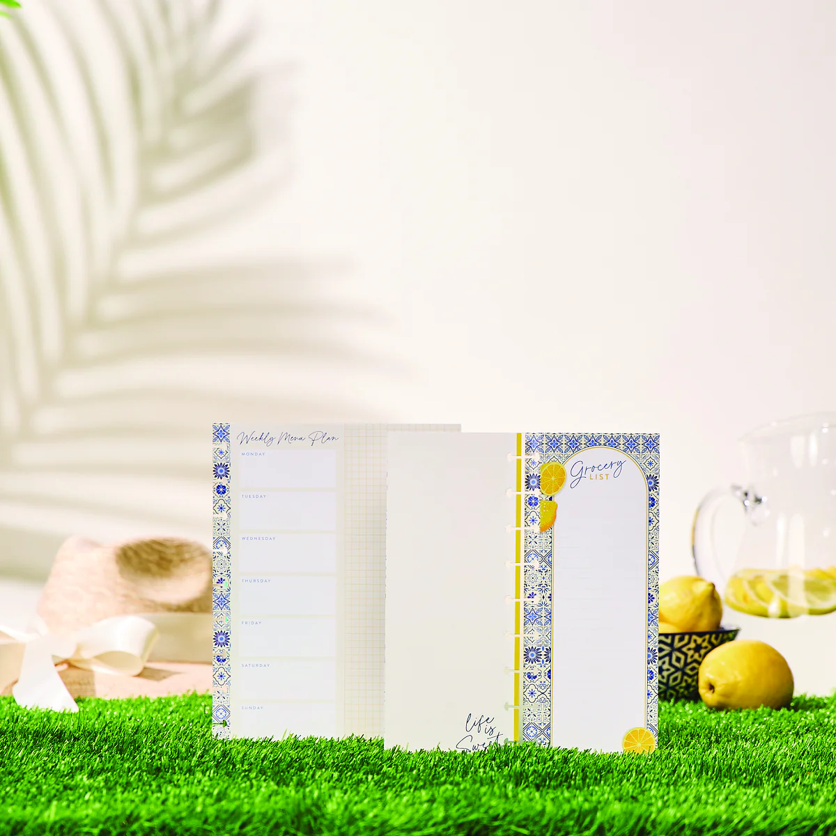 Tuscan Table Meal Planning - Grocery List + Meal Plan Classic Filler Paper - 40 Sheets - Image 10