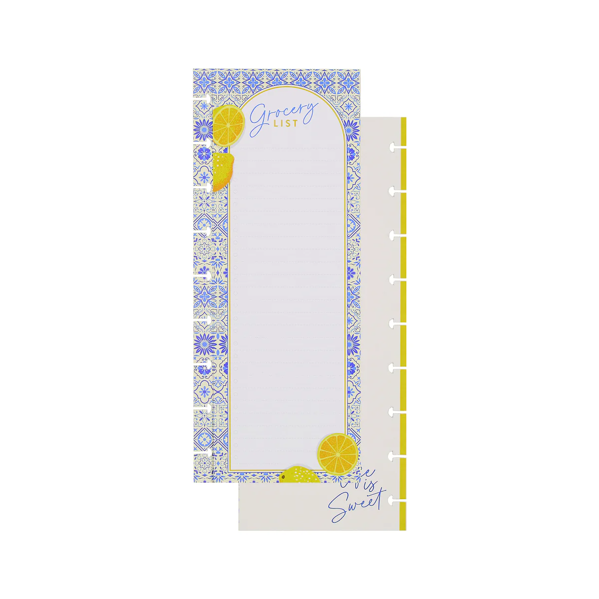 Tuscan Table Meal Planning - Grocery List + Meal Plan Classic Filler Paper - 40 Sheets - Image 17