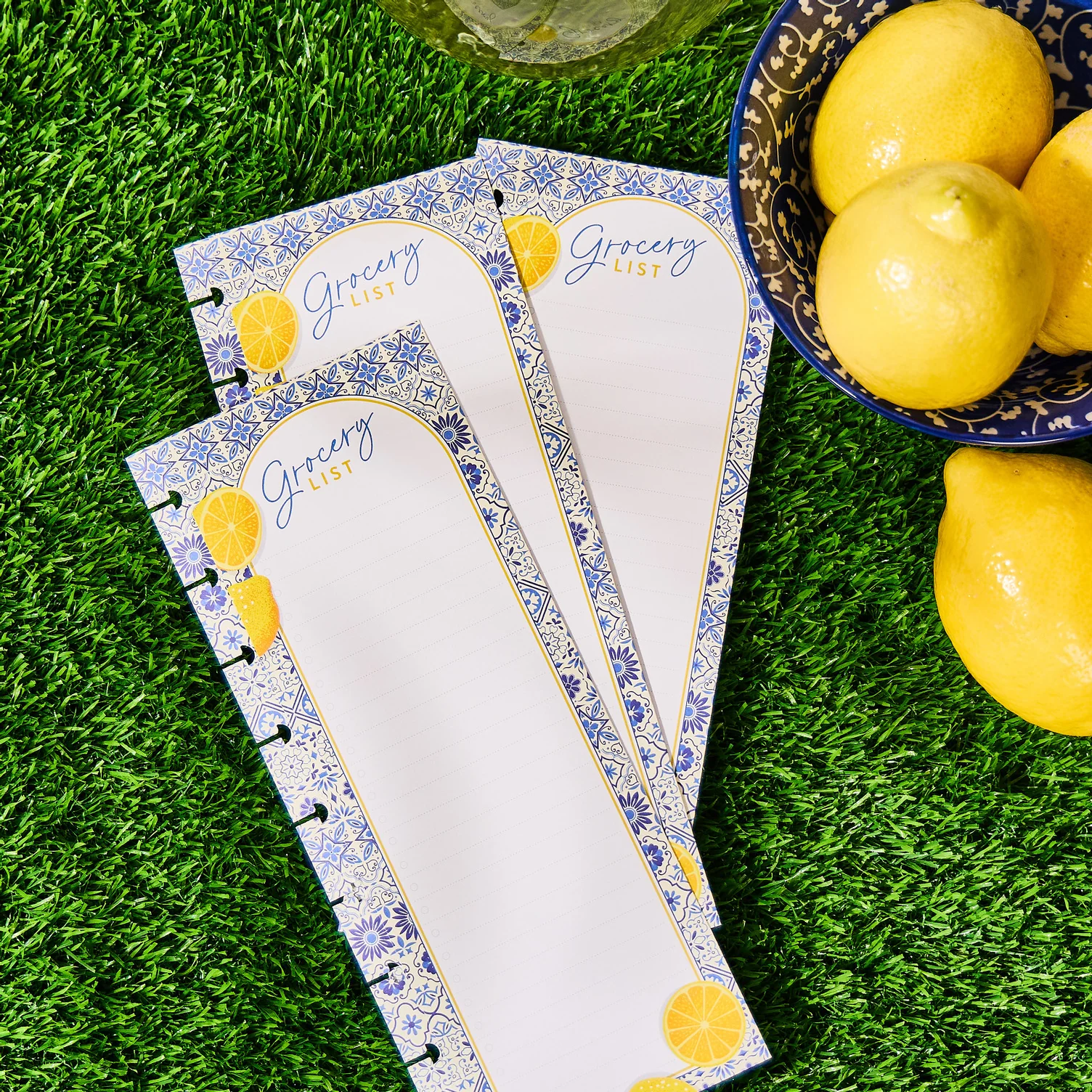 Tuscan Table Meal Planning - Grocery List + Meal Plan Classic Filler Paper - 40 Sheets - Image 5
