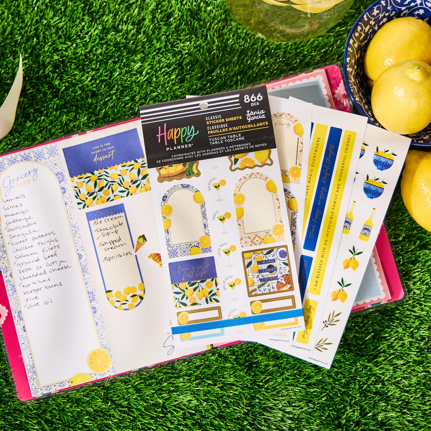 Tuscan Table Meal Planning - Value Pack Stickers - Image 5