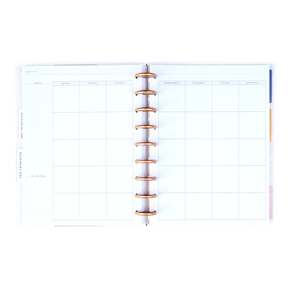 Undated Baby on the Way Pregnancy Planner - Classic Pregnancy Layout - 9 Months - Image 5