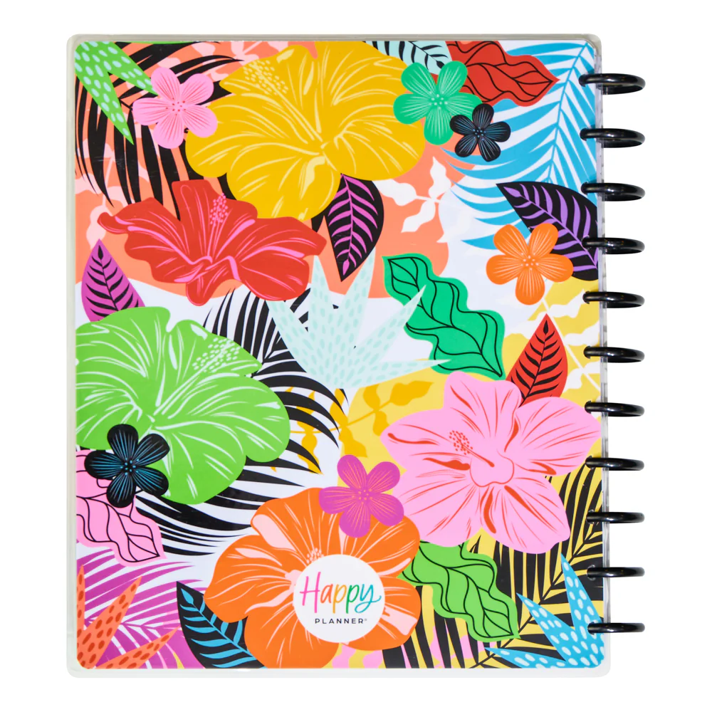 Undated Bold & Botanical Happy Planner - Big Dashboard Layout - 12 Months - Image 11