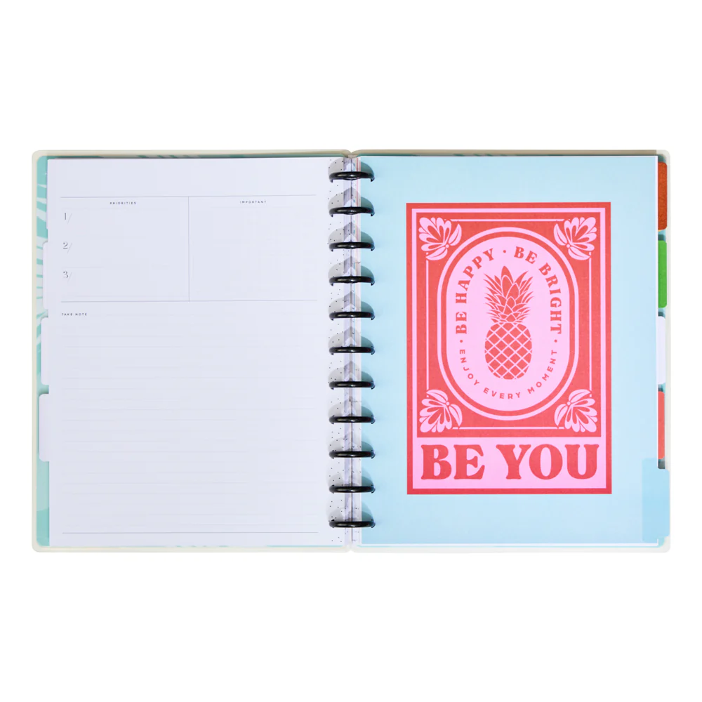 Undated Bold & Botanical Happy Planner - Big Dashboard Layout - 12 Months - Image 2