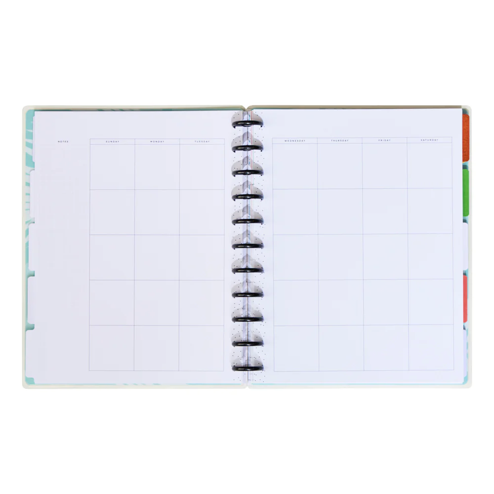 Undated Bold & Botanical Happy Planner - Big Dashboard Layout - 12 Months - Image 6