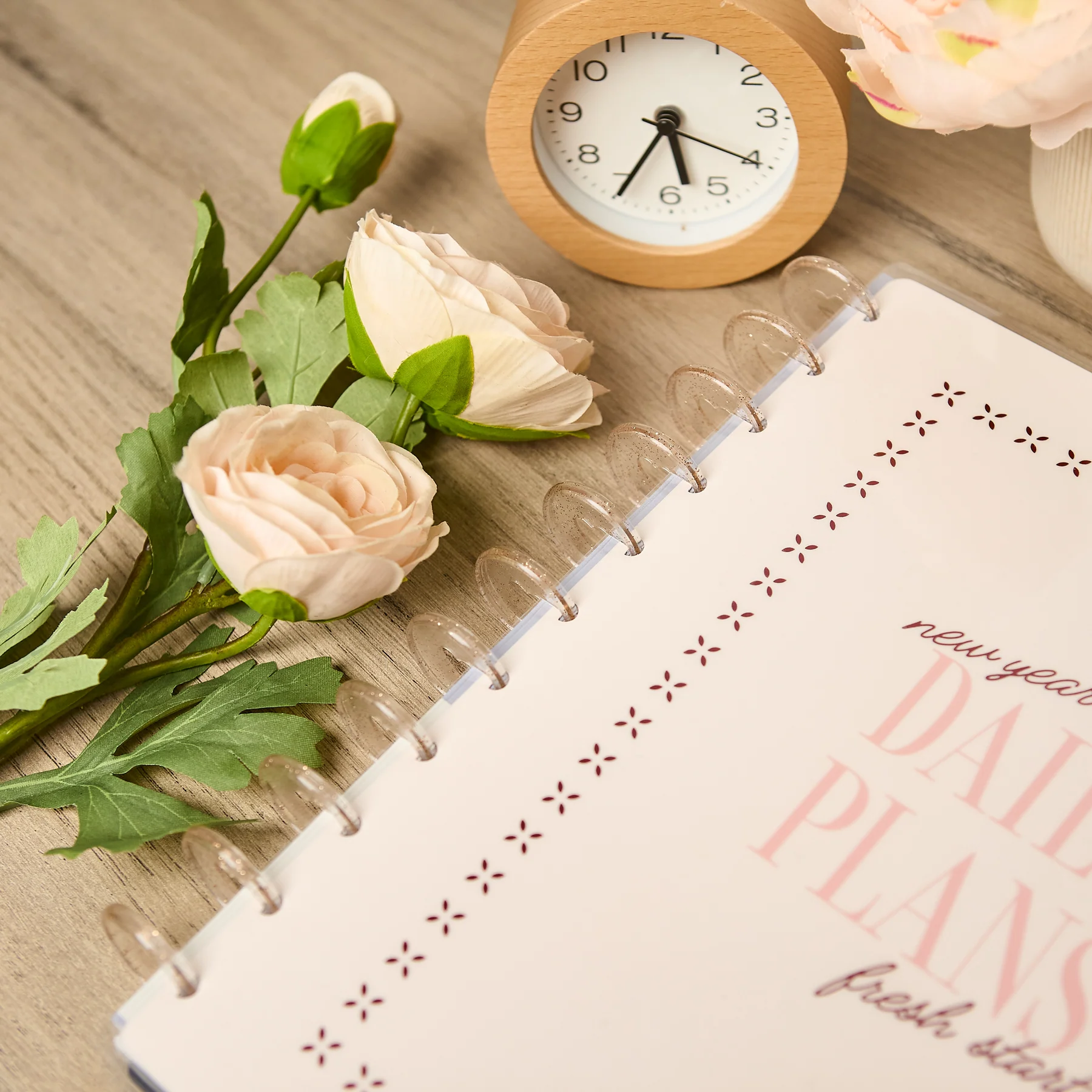 Undated Café Coquette Customizable Planner - Big Horizontal Layout - 12 Months - Image 5