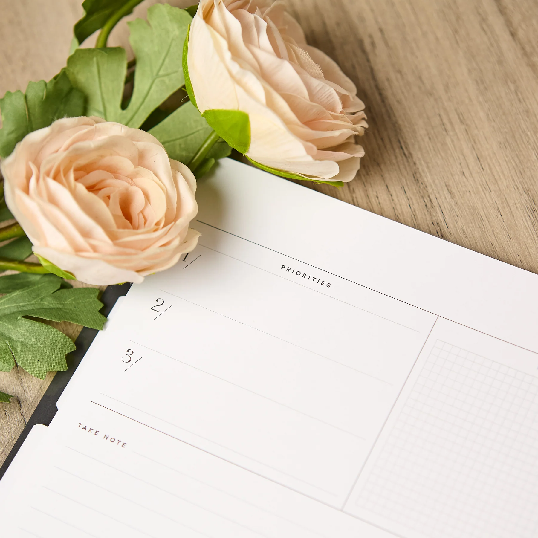 Undated Café Coquette Customizable Planner - Big Horizontal Layout - 12 Months - Image 9