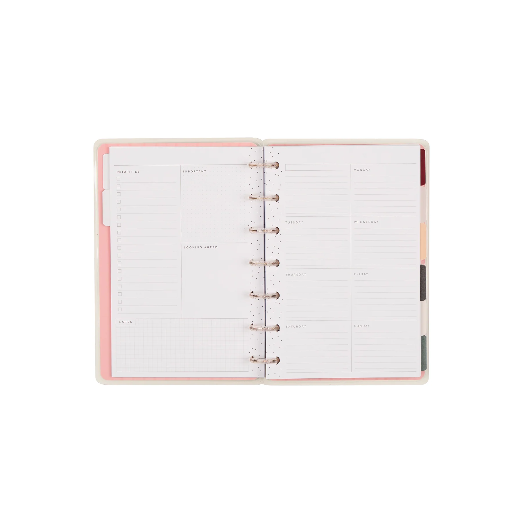 Undated Café Coquette Customizable Planner - Mini Dashboard Layout - 12 Months - Image 13