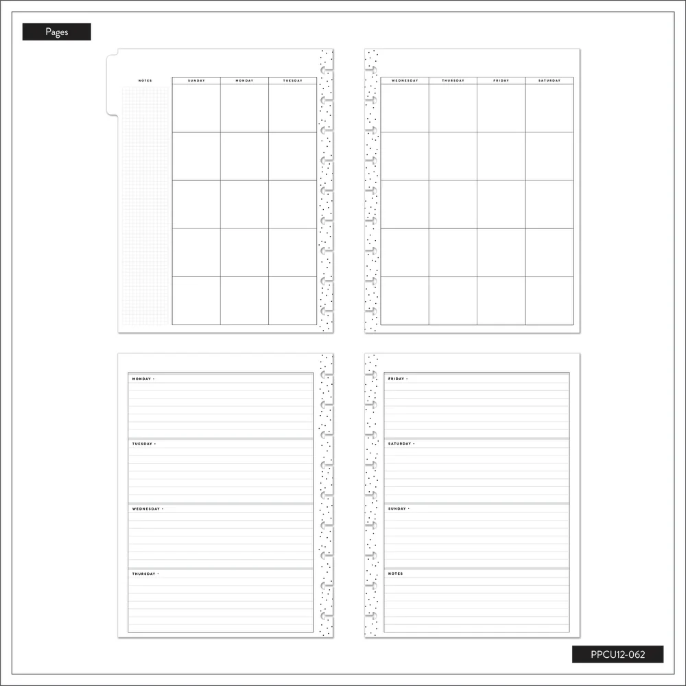 Undated Canyon Sunrise Happy Planner - Classic Horizontal Layout - 12 Months - Image 8