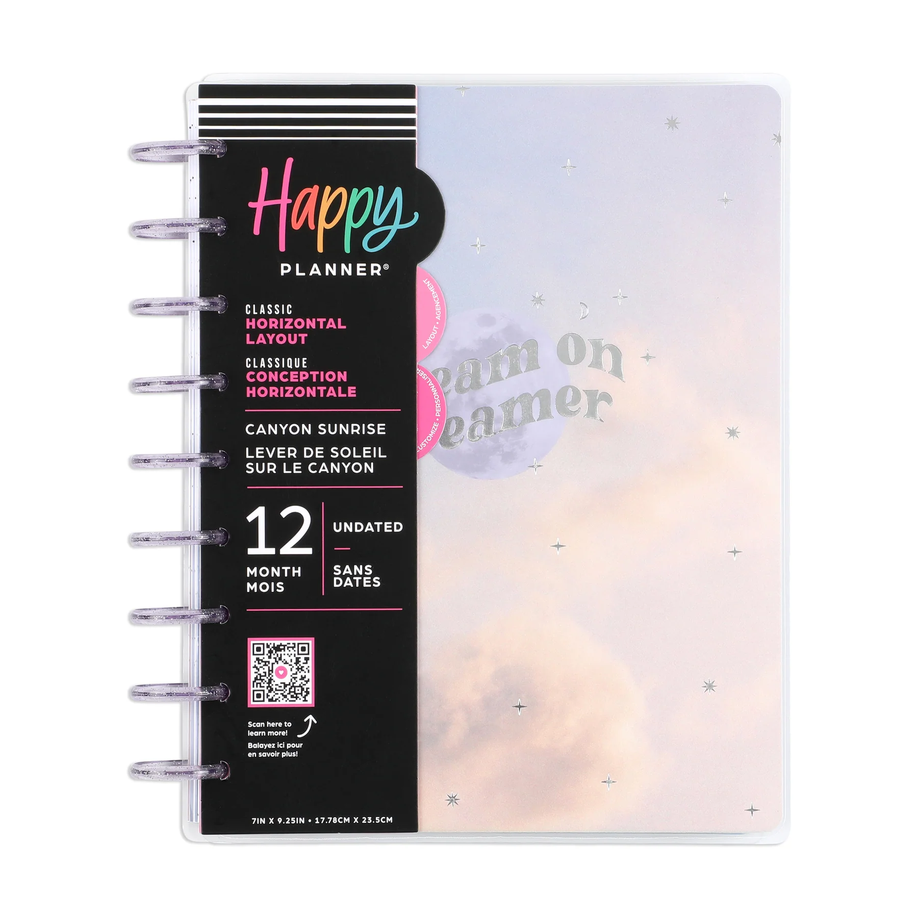 Undated Canyon Sunrise Happy Planner - Classic Horizontal Layout - 12 Months - Image 9
