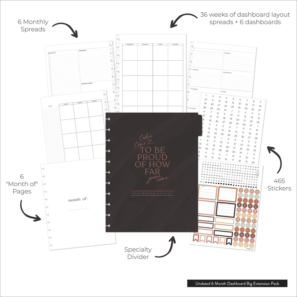 UNDATED DASHBOARD BIG EXTENSION PACK - 6 MONTHS - Image 2