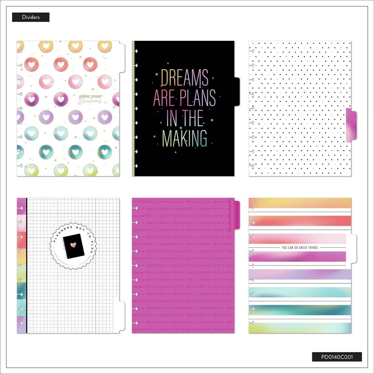 Undated DELUXE 10 Years of Happy Customizable Planner - Classic Vertical Layout - 12 Months - Image 15