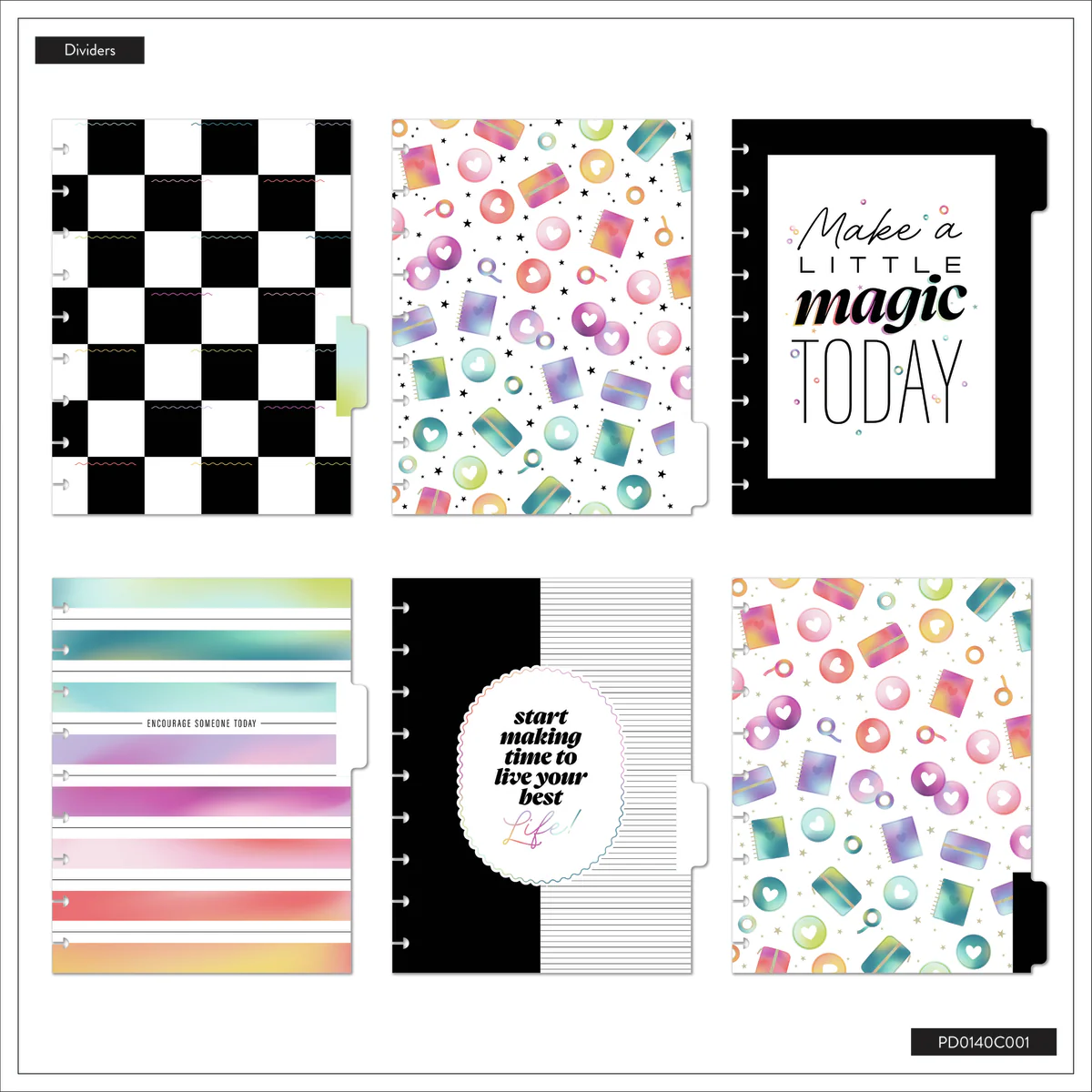 Undated DELUXE 10 Years of Happy Customizable Planner - Classic Vertical Layout - 12 Months - Image 16