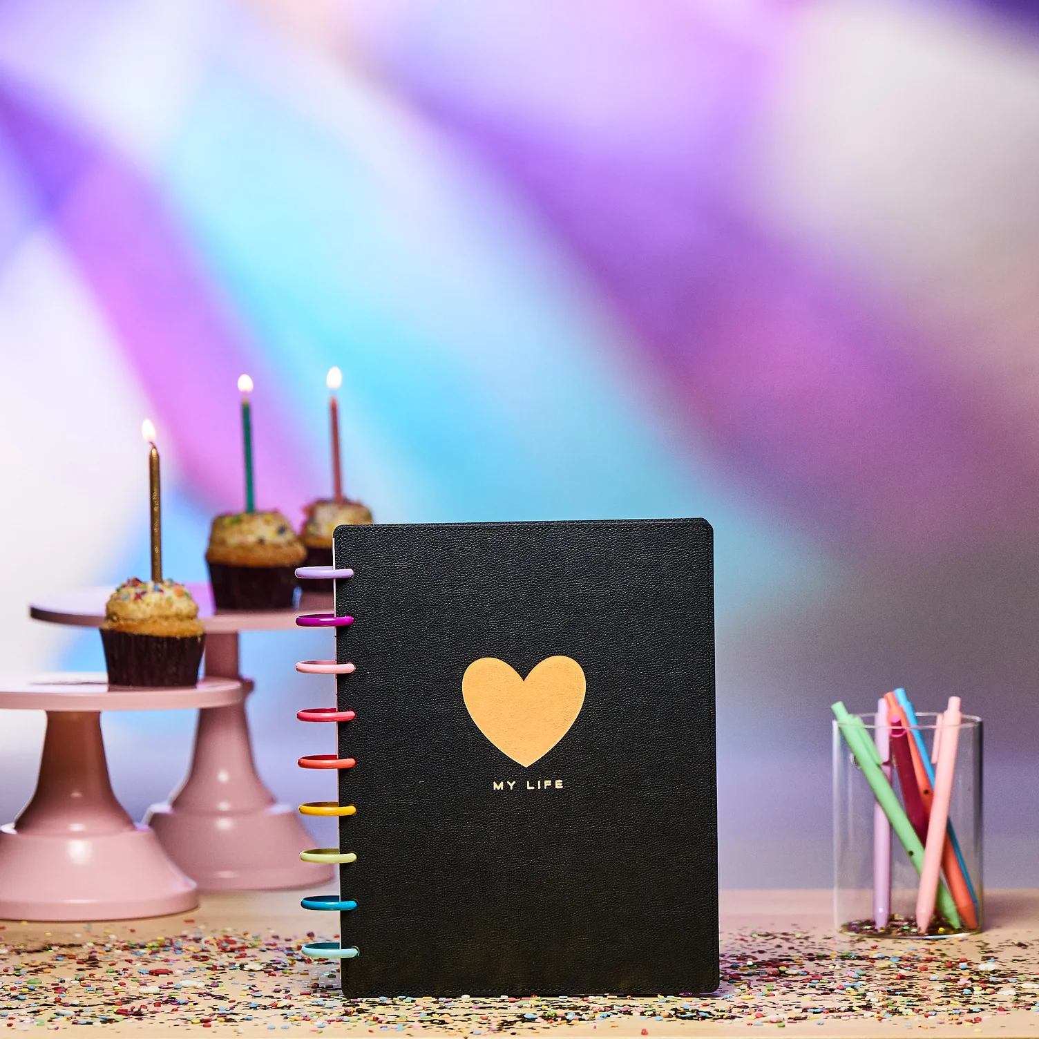 Undated DELUXE 10 Years of Happy Customizable Planner - Classic Vertical Layout - 12 Months - Image 3