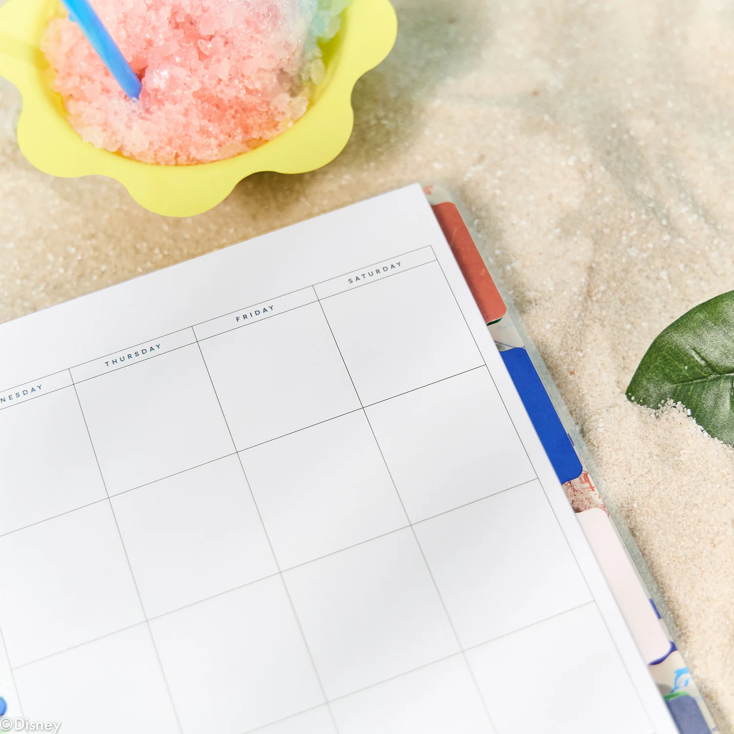 Undated Disney Lilo & Stitch Make Waves Customizable Planner - Classic Vertical Layout - 12 Months - Image 11