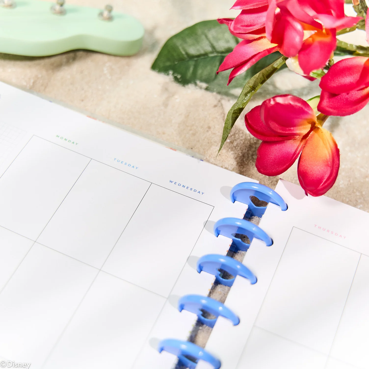 Undated Disney Lilo & Stitch Make Waves Customizable Planner - Classic Vertical Layout - 12 Months - Image 12
