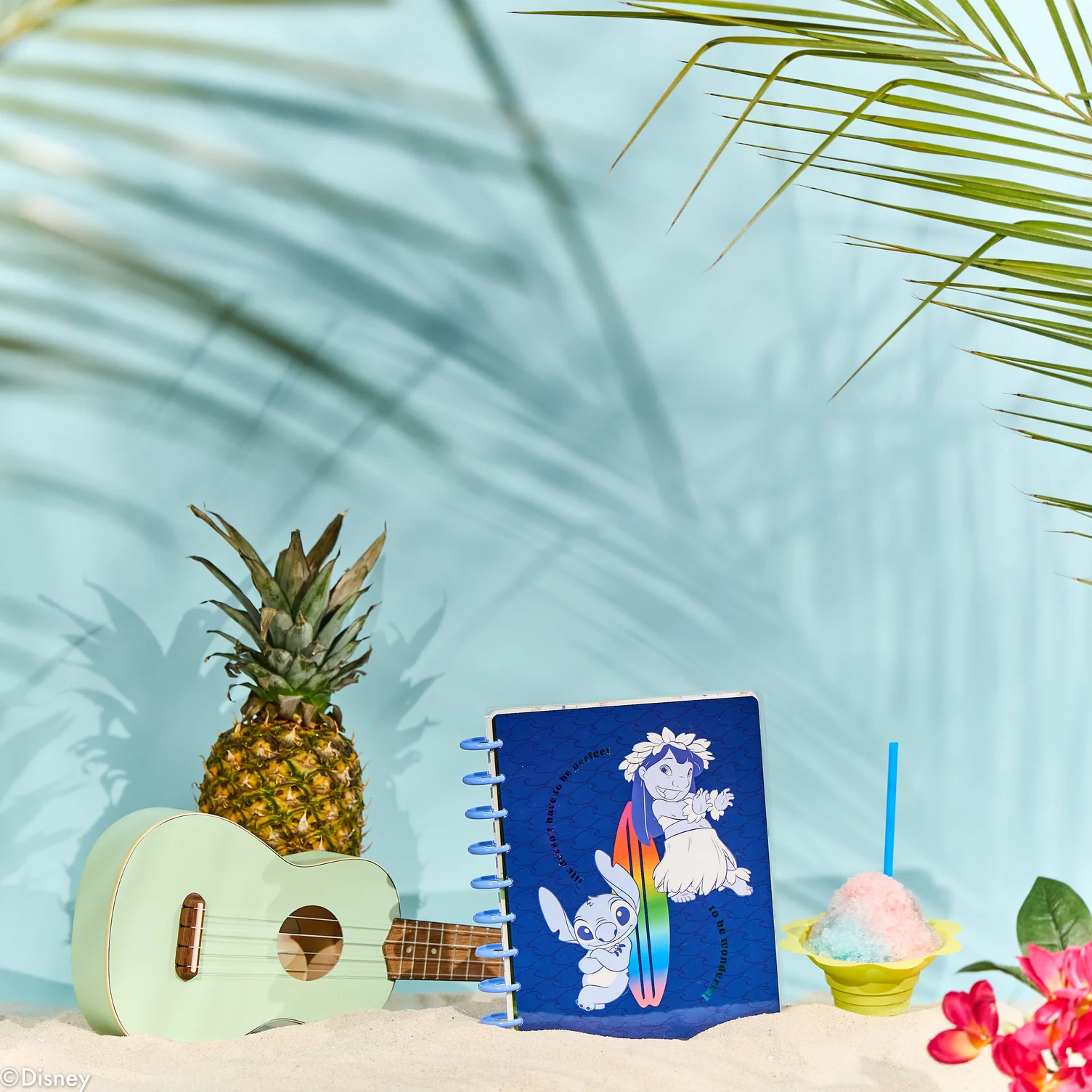 Undated Disney Lilo & Stitch Make Waves Customizable Planner - Classic Vertical Layout - 12 Months - Image 3