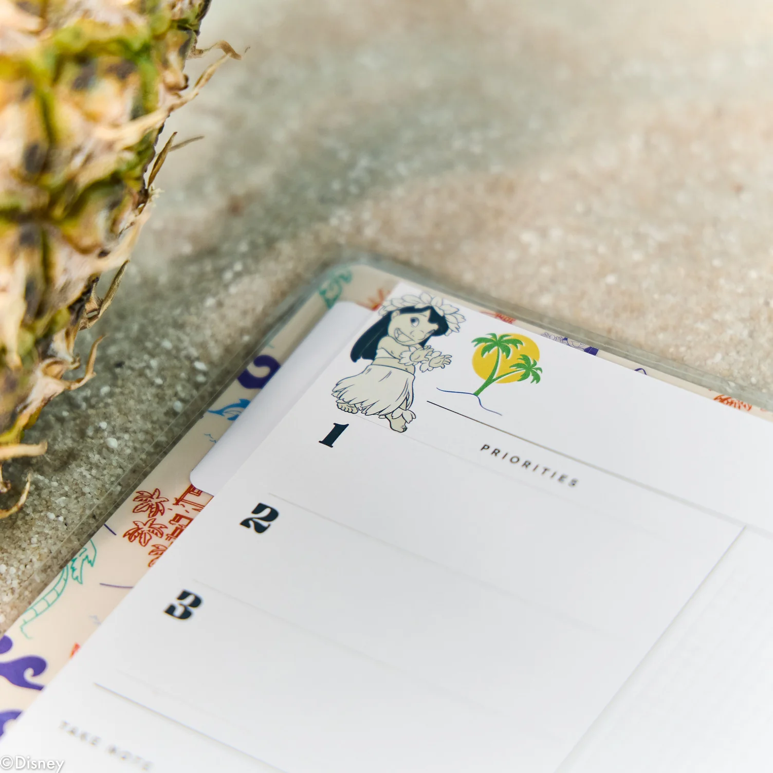 Undated Disney Lilo & Stitch Make Waves Customizable Planner - Classic Vertical Layout - 12 Months - Image 8