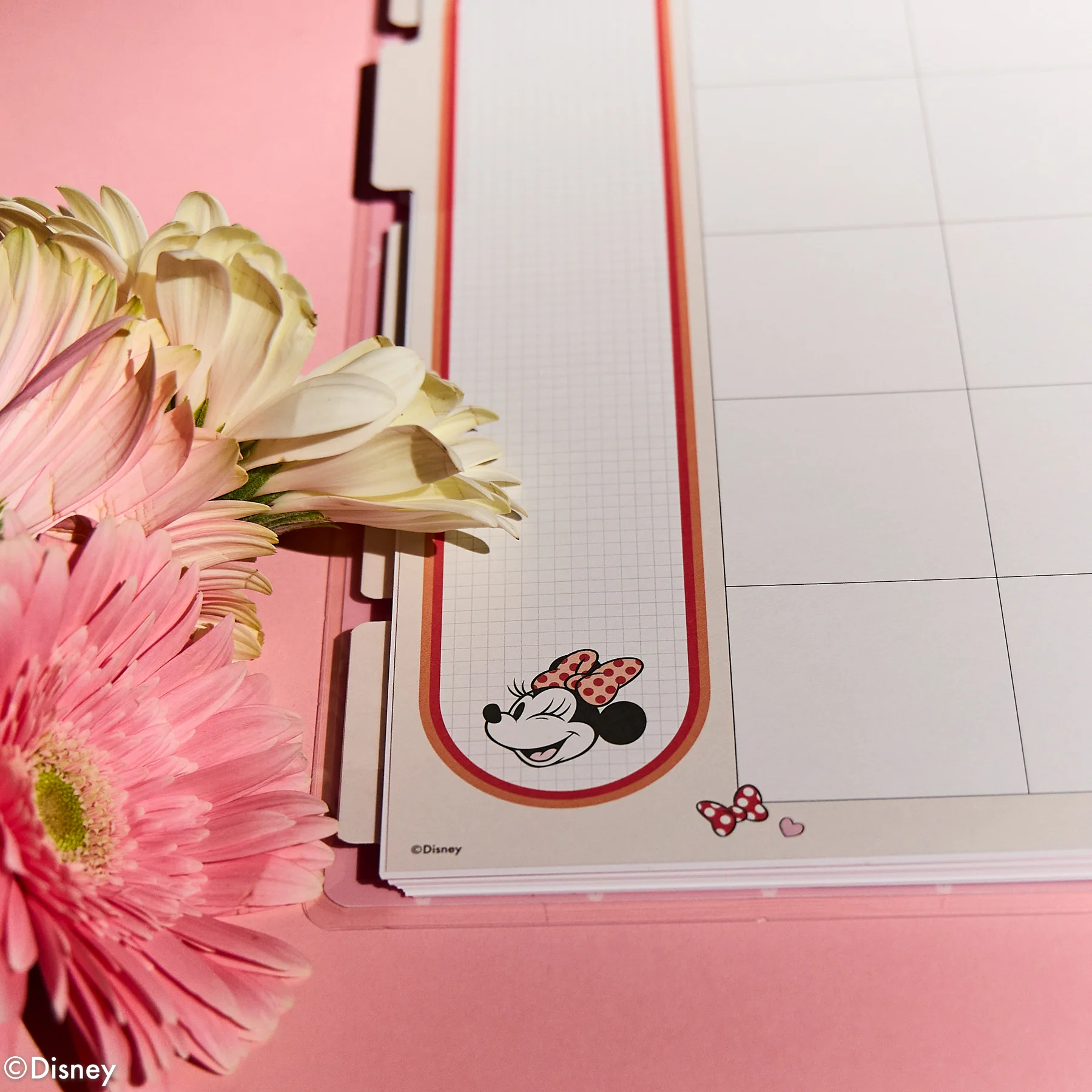 Undated Disney Minnie Mouse Bow Happy Customizable Planner - Big Horizontal Layout - 12 Months - Image 12