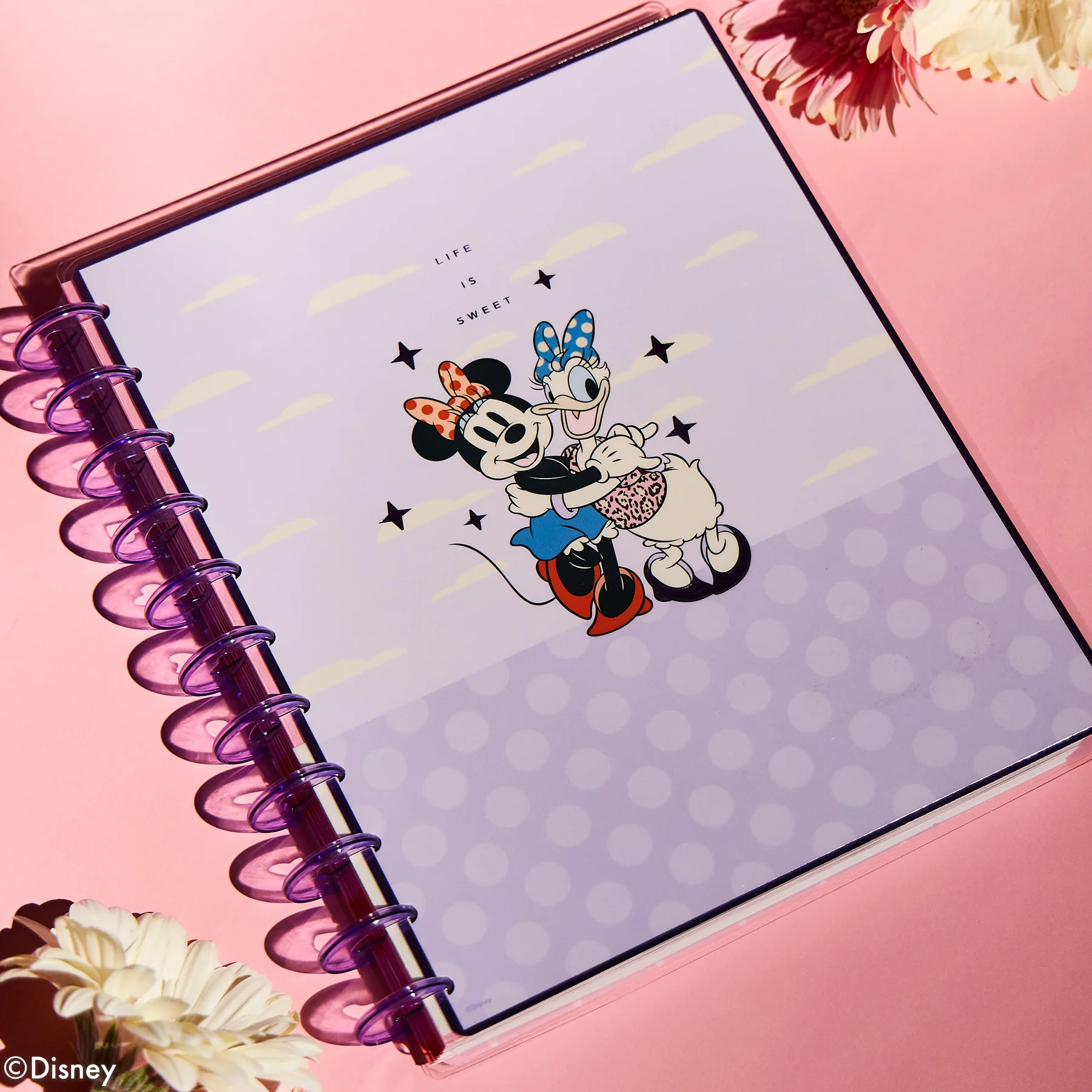 Undated Disney Minnie Mouse Bow Happy Customizable Planner - Big Horizontal Layout - 12 Months - Image 7