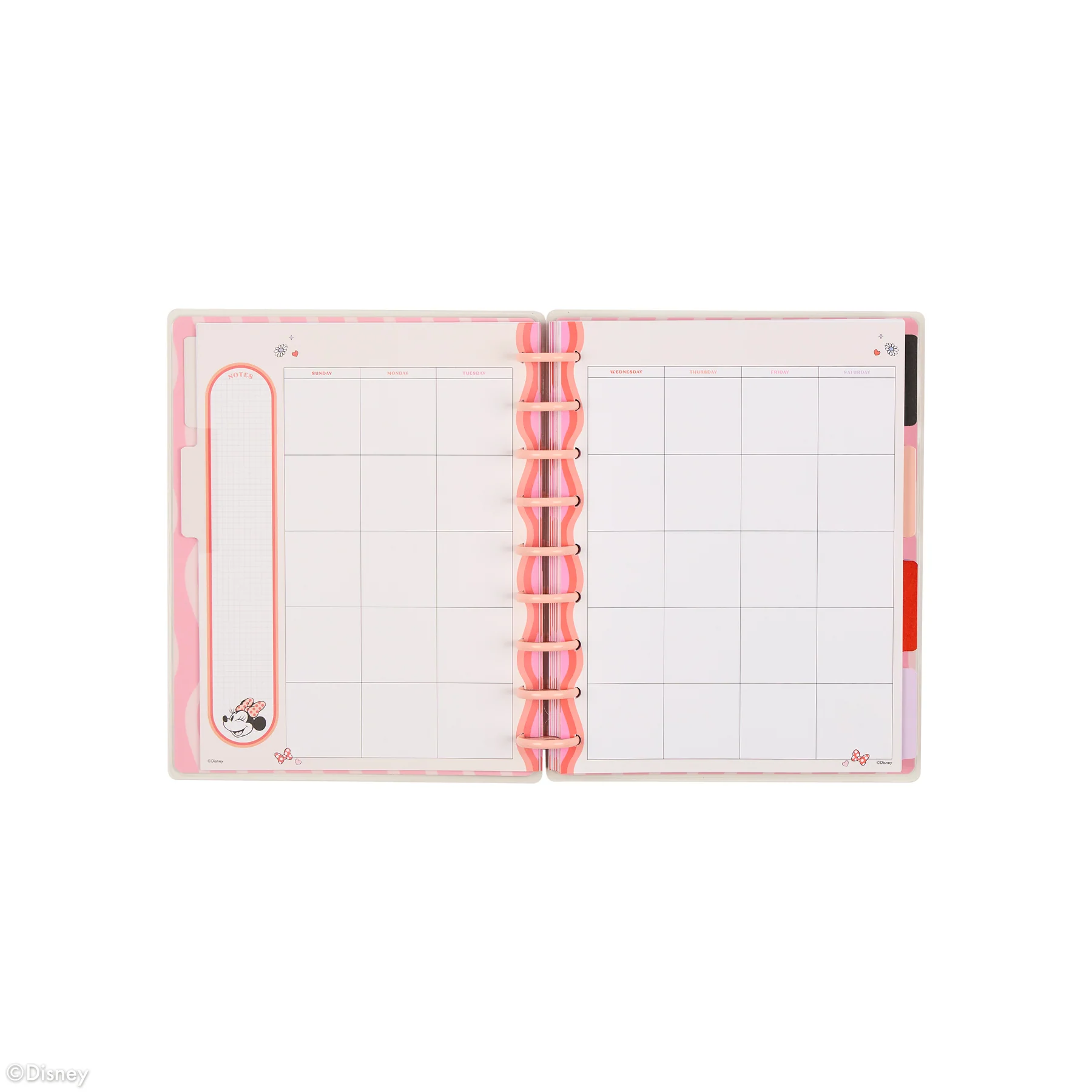 Undated Disney Minnie Mouse Bow Happy Customizable Planner - Classic Dashboard Layout - 12 Months - Image 18