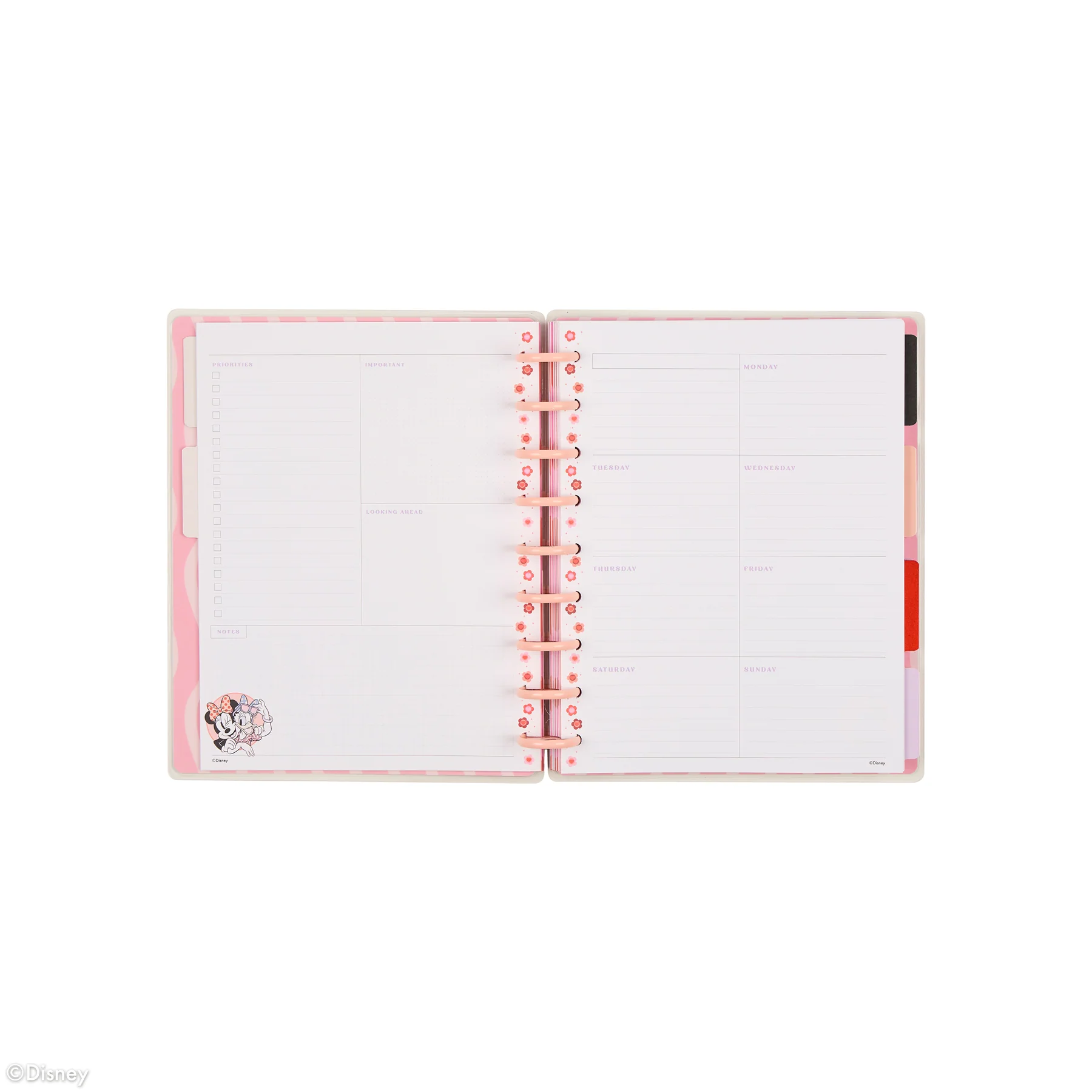 Undated Disney Minnie Mouse Bow Happy Customizable Planner - Classic Dashboard Layout - 12 Months - Image 19