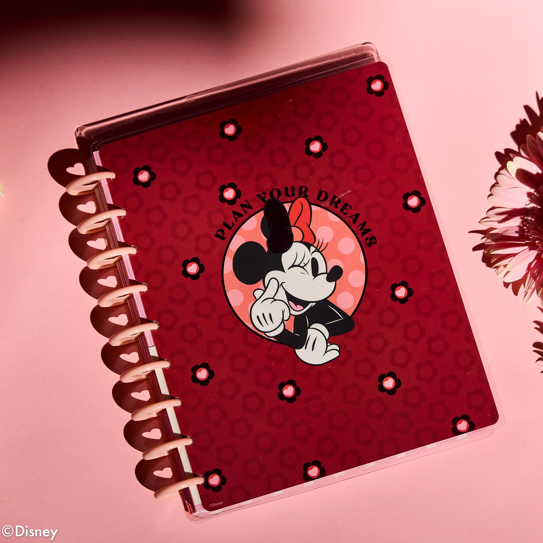 Undated Disney Minnie Mouse Bow Happy Customizable Planner - Classic Dashboard Layout - 12 Months - Image 8