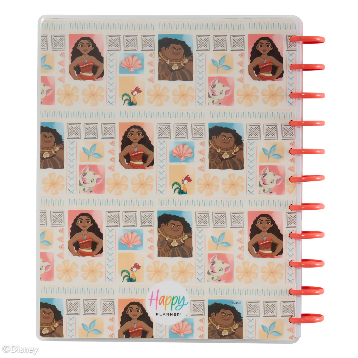 Undated Disney Moana Customizable Planner - Big Vertical Layout - 12 Months - Image 9