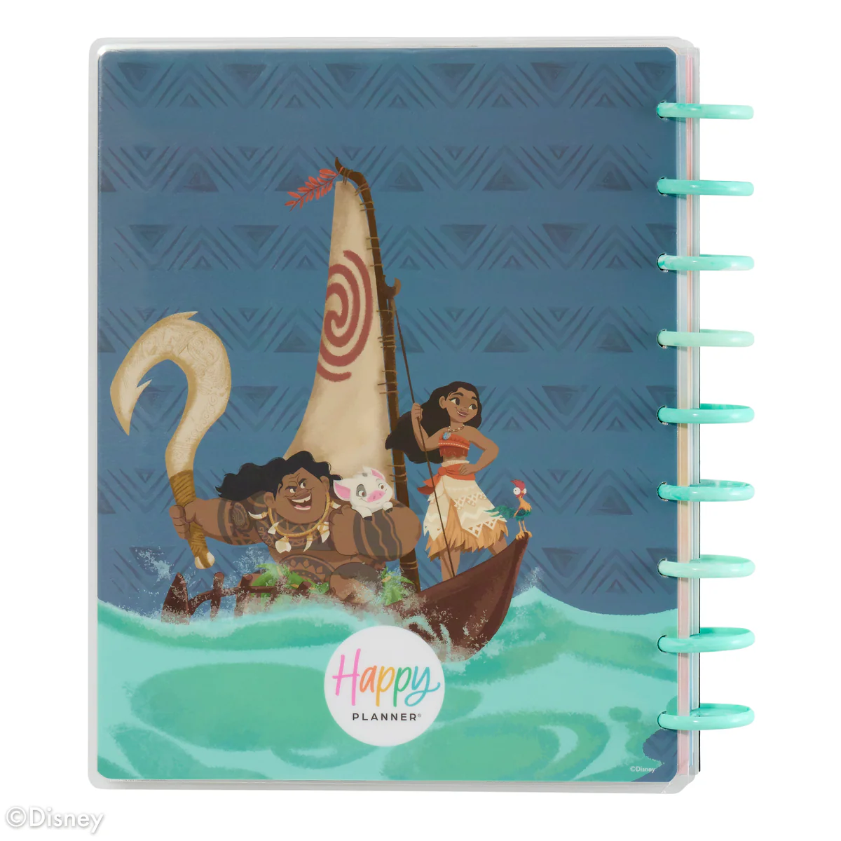 Undated Disney Moana Customizable Planner - Classic Vertical Layout - 12 Months - Image 10