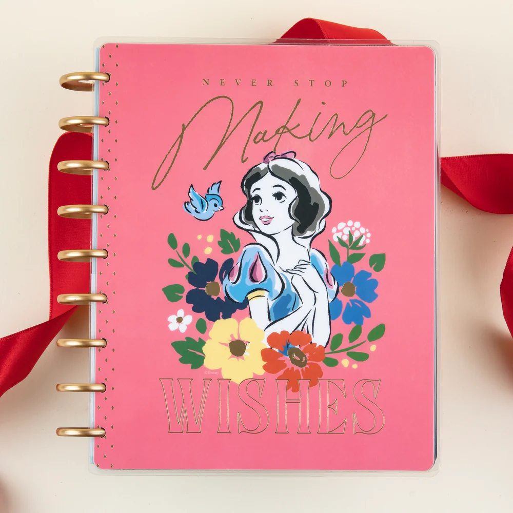 Undated Disney Snow White Wishes Happy Planner - Classic Vertical Layout - 12 Months - Image 4