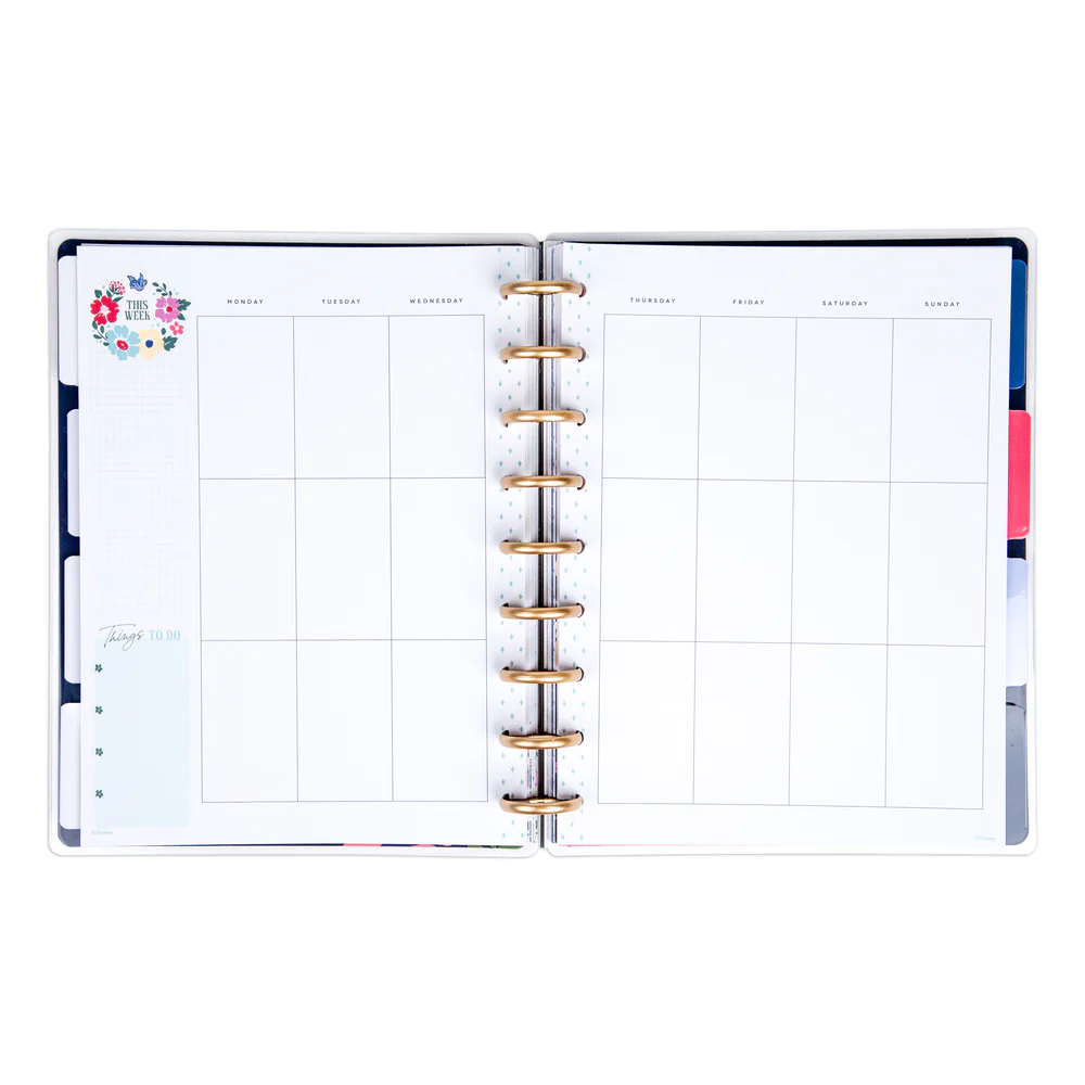 Undated Disney Snow White Wishes Happy Planner - Classic Vertical Layout - 12 Months - Image 6